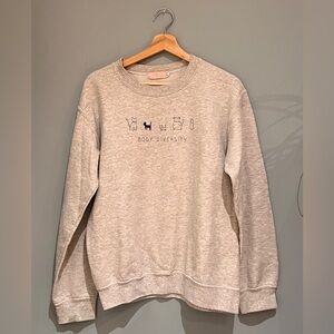 Gray Mimi & August sweater “body Diversity” - Size S